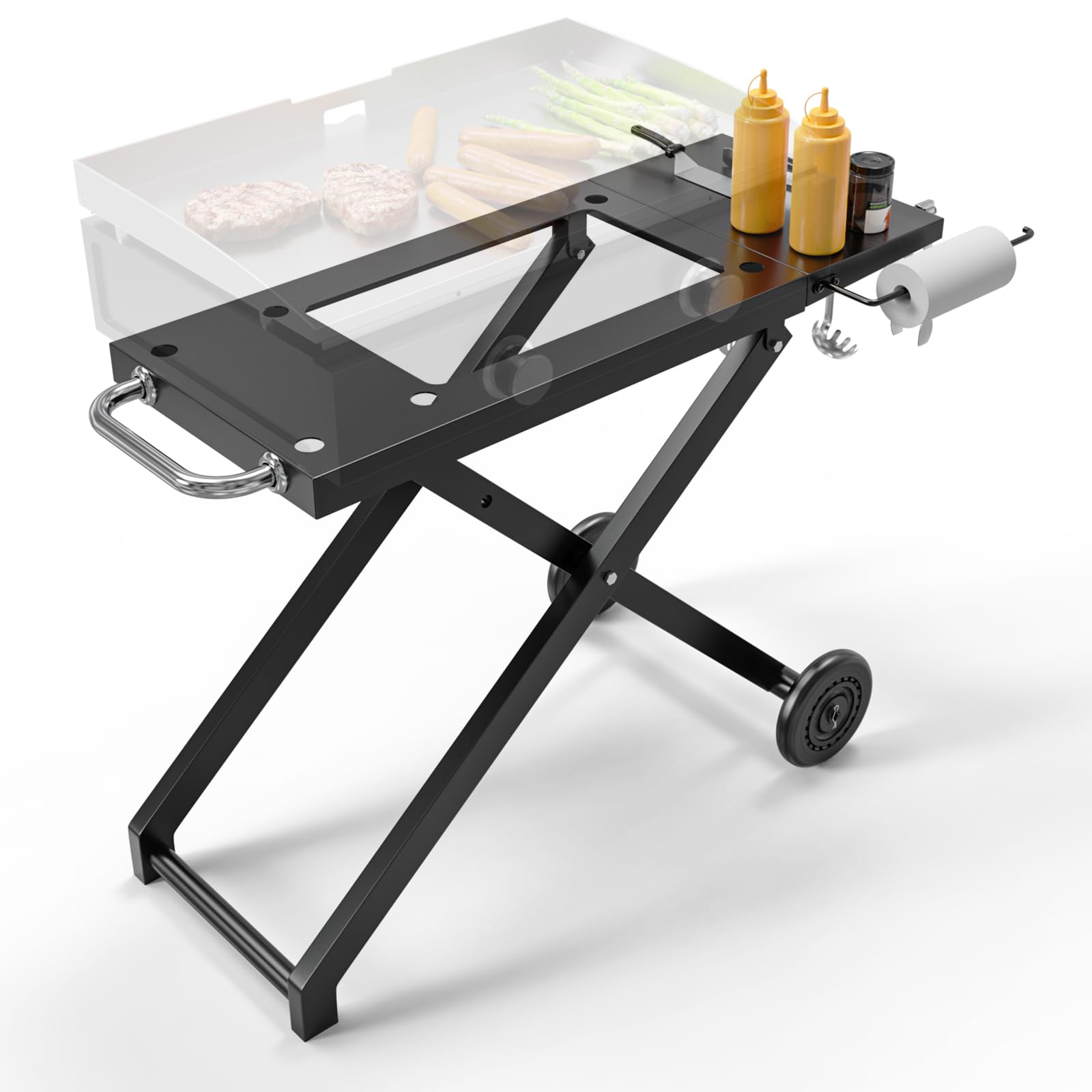 Amazon.com : BBQ-PLUS Collapsible Grill Stand for Blackstone 17
